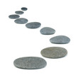 Row pebbles
