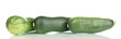 Fresh zucchini isolated on white
