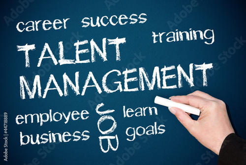 Illustration: Talent Management - Business Concept Talent Management - Business Concept