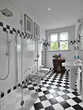 Photo: bagno moderno in bianco e nero bagno moderno in bianco e nero