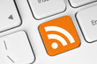 Photo: RSS button on keyboard close-up RSS button on keyboard close-up