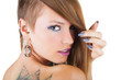 Piercings and tattoo