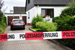 Polizeiabsperrung