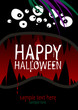 Happy Halloween Design template with place for text.