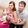 Photo: Breast feeding two little sisters twin girls at the same time Breast feeding two little sisters twin girls at the same time