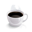 Vector cup of coffee