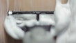 razor shaves POV close up