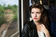 Bahn fahren Frau