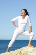 Photo: Sporty mature woman outdoor Sporty mature woman outdoor