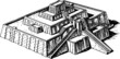Ancient ziggurat