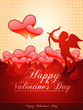 vector heart background