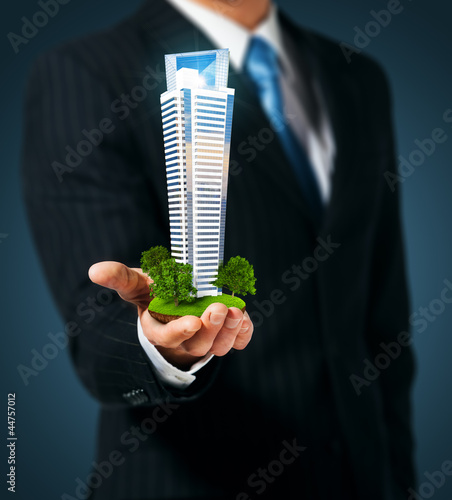 Photo: house in hand house in hand