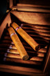 Cigars in humidor