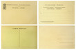 verso de cartes postales anciennes
