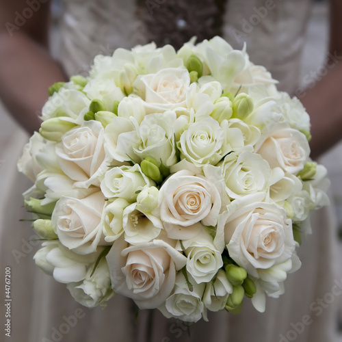 Photo: wedding bouquet of pink and white roses wedding bouquet of pink and white roses
