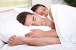 Photo: Couple sleeping Couple sleeping