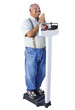Foto: Overweight Senior Male Hoping to Lose Weight Overweight Senior Male Hoping to Lose Weight