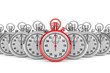 Red modern Stopwatch