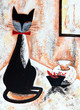 Chat noire
