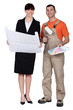 Painter and woman architect