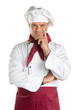Satisfied professional chef