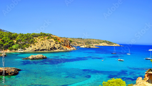 Photo: Cala Xarraca, Ibiza, Islas Baleares, Spain (Europe) Cala Xarraca, Ibiza, Islas Baleares, Spain (Europe)