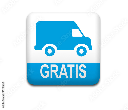Illustration: Boton cuadrado blanco ENTREGA GRATIS Boton cuadrado blanco ENTREGA GRATIS