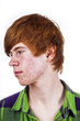 portrait of cute teenager