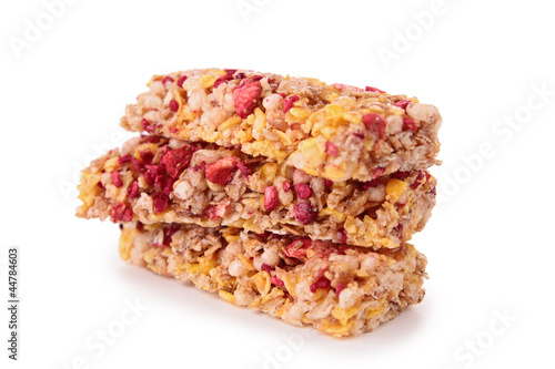 Photo: isolated granola bar isolated granola bar