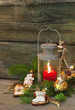 Erster Advent - Deko mit Laterne