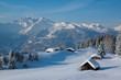 Winterlandschaft in den Bergen