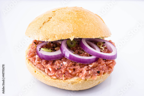 Photo: Mett Brötchen Mett Brötchen
