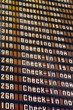 Foto: Airport flight information Airport flight information