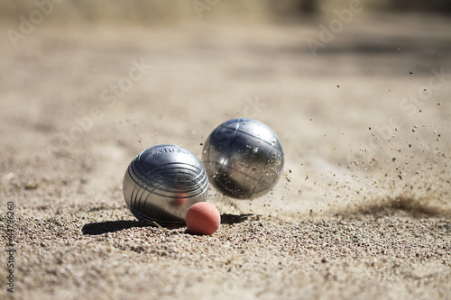 Photo: cochonnet de boules cochonnet de boules