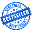 Vector bestseller stamp