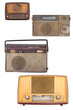 Portable old soviet radio