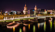 Foto: Oberbaumbrücke Berlin bei Nacht Oberbaumbrücke Berlin bei Nacht