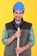 Portrait of a smiling tradesman