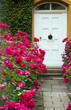 Foto: entrance with roses entrance with roses