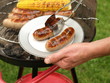 Two sausages
