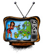 Weather forecast on TV