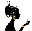 Vector illustration of Beauty woman