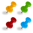 Sammlung PINs - 4 Farben