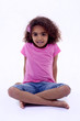 Relaxed South African girl