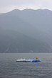 Badeplattform im Gardasee