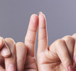hand making sign