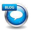"BLOG" Web Button (internet news online website forum community)
