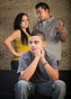 Photo: Young Teen Spacing Out Young Teen Spacing Out