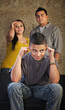 Photo: Problem Child Plugging His Ears Problem Child Plugging His Ears