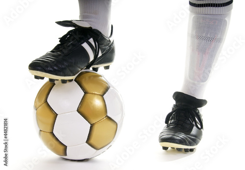 Photo: Fussball – Technik: Ball stoppen Fussball – Technik: Ball stoppen